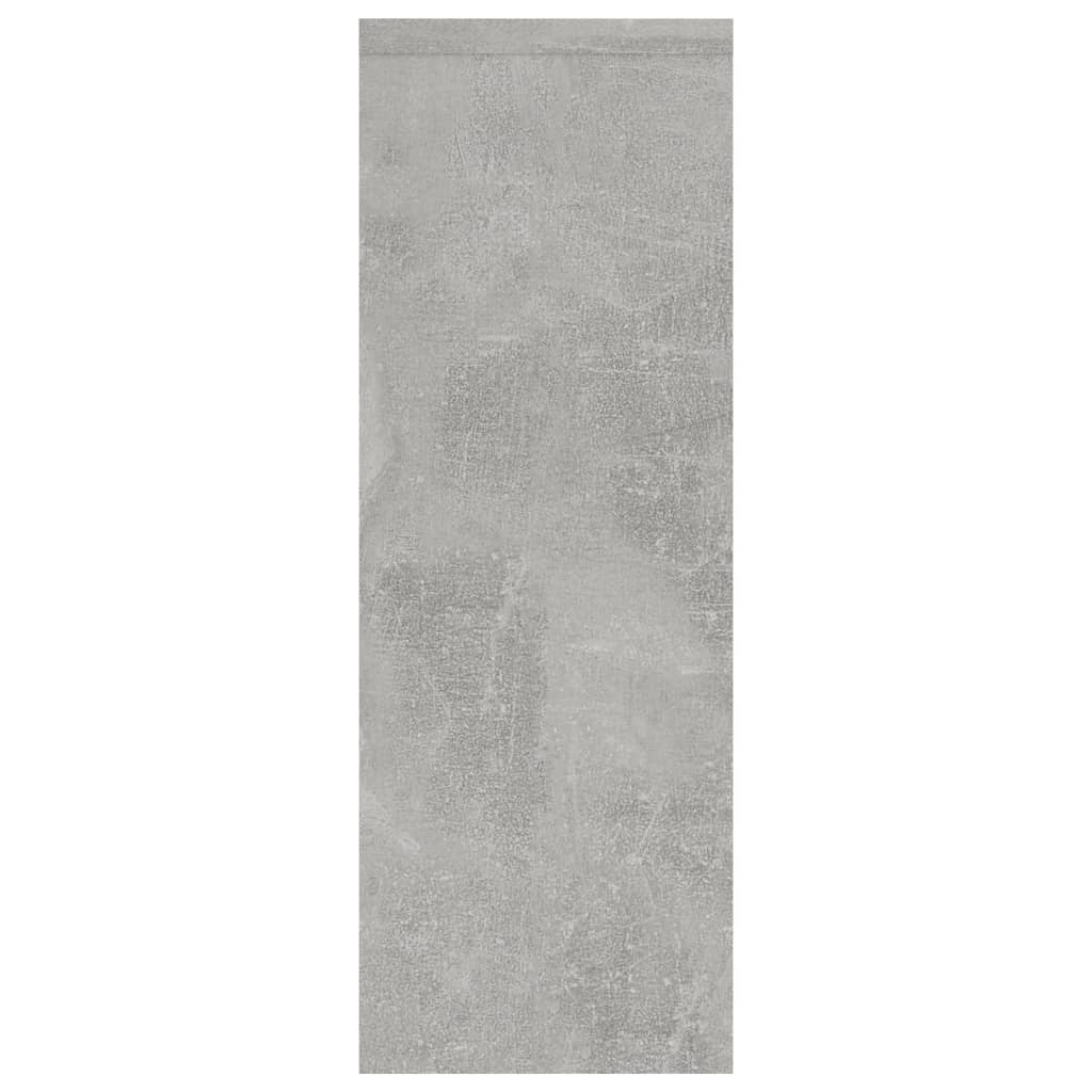 Étagère murale Gris béton 45,1x16x45,1 cm Bois d’ingénierie Étagères murales & corniches vidaXL   