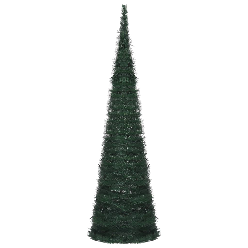 Sapin de Noël artificiel pré-éclairé avec guirlandes vert 150cm - Xios Store SNC