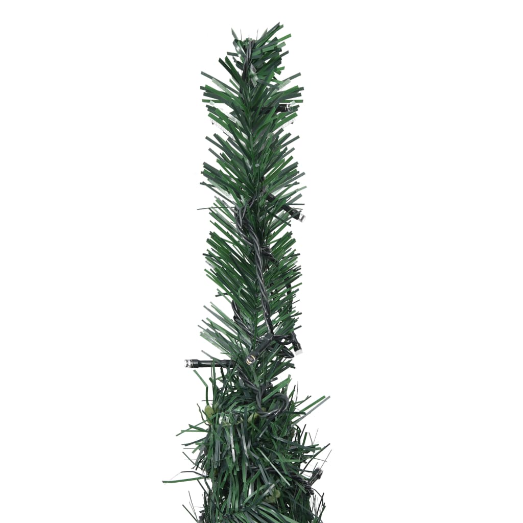 Sapin de Noël artificiel pré-éclairé avec guirlandes vert 150cm - Xios Store SNC