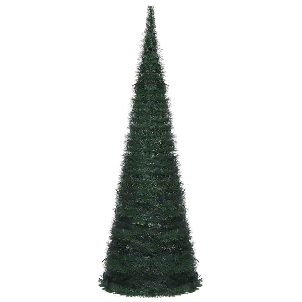 Sapin de Noël artificiel pré-éclairé avec guirlandes vert 180cm - Xios Store SNC