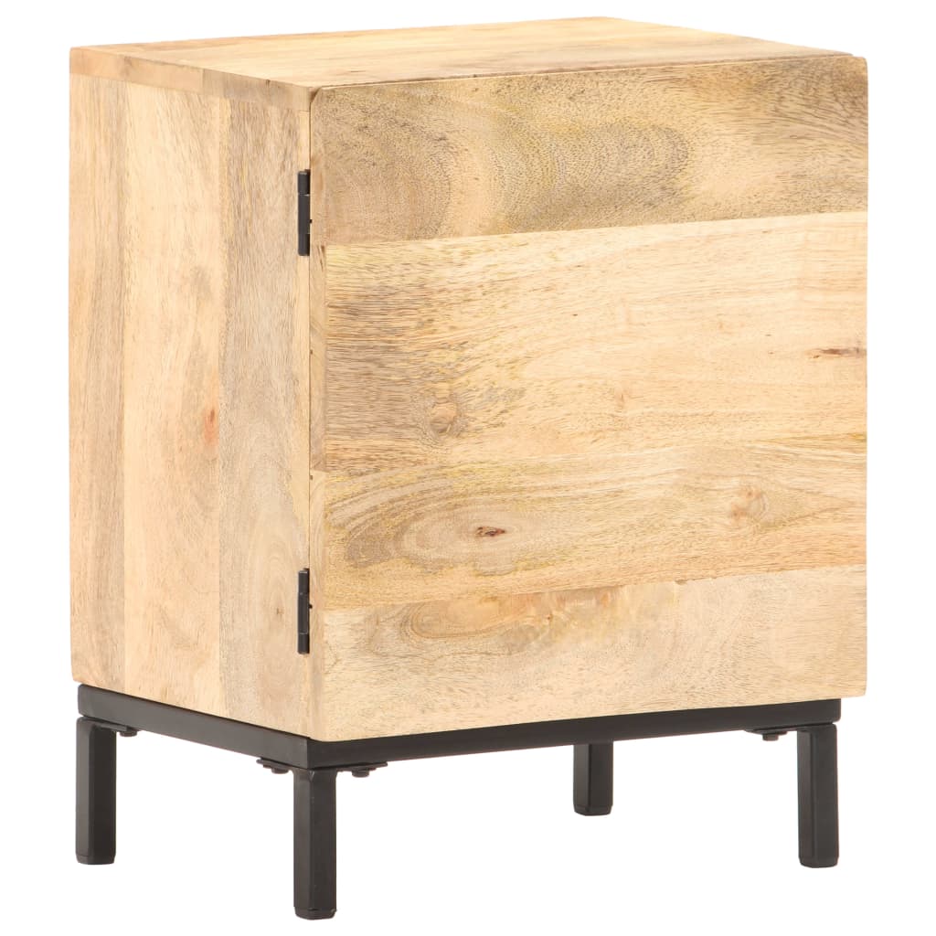 Table de chevet 40x30x51 cm Bois de manguier solide Tables de chevet vidaXL