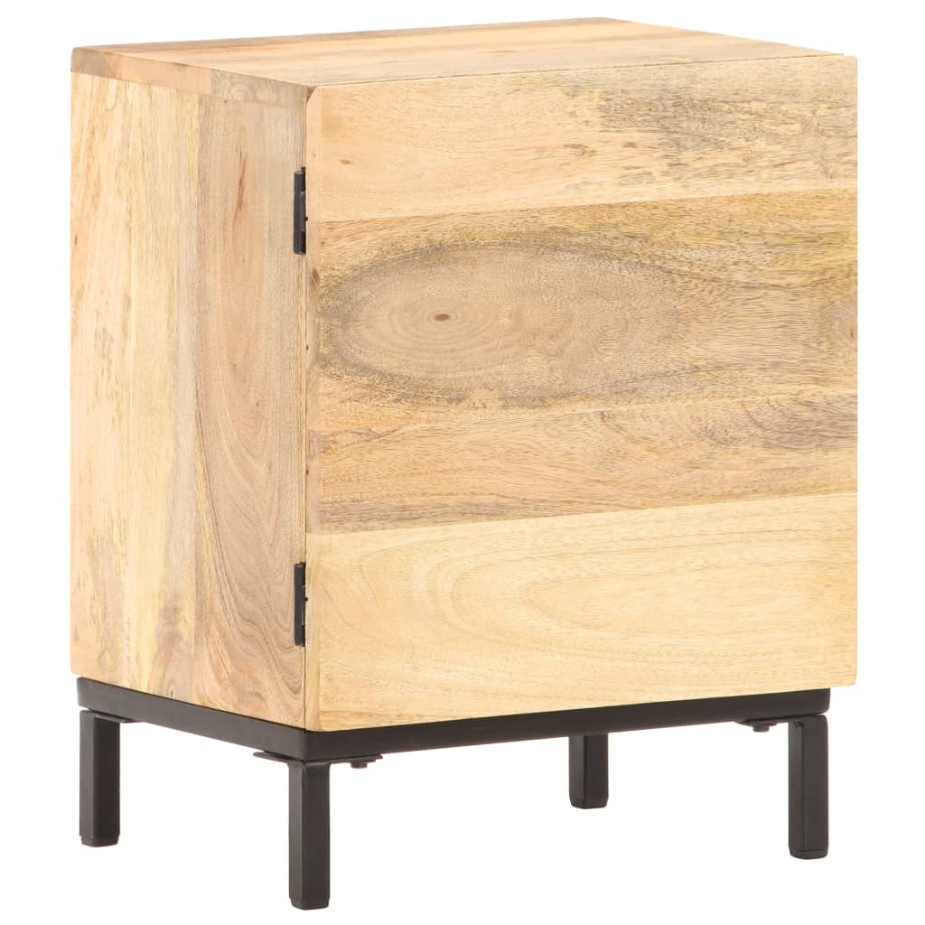 Table de chevet 40x30x51 cm Bois de manguier solide Tables de chevet vidaXL