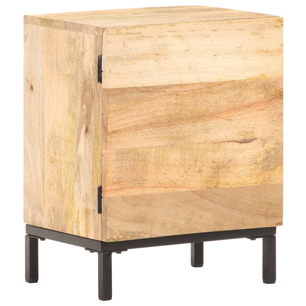 Table de chevet 40x30x51 cm Bois de manguier solide Tables de chevet vidaXL