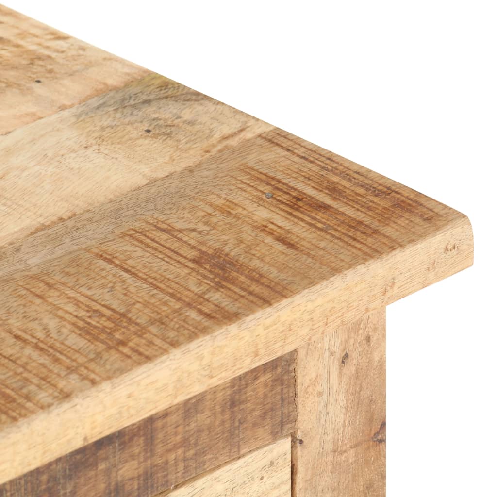 Table de chevet 40x30x50 cm Bois de manguier brut Tables de chevet vidaXL