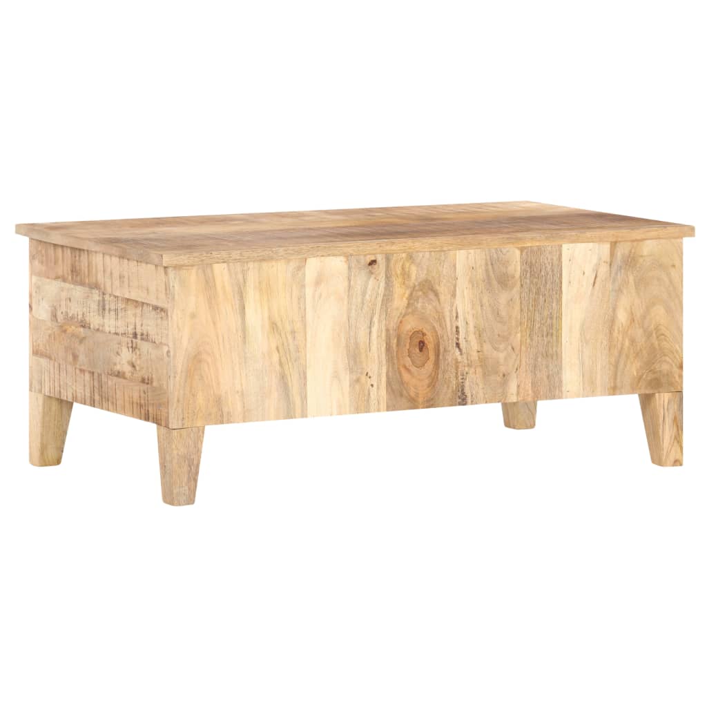 Table basse 100x55x40 cm Bois de manguier brut Tables basses vidaXL