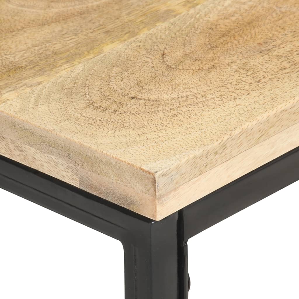 Table d'appoint 40x40x35 cm Bois de manguier massif Tables d'appoint vidaXL