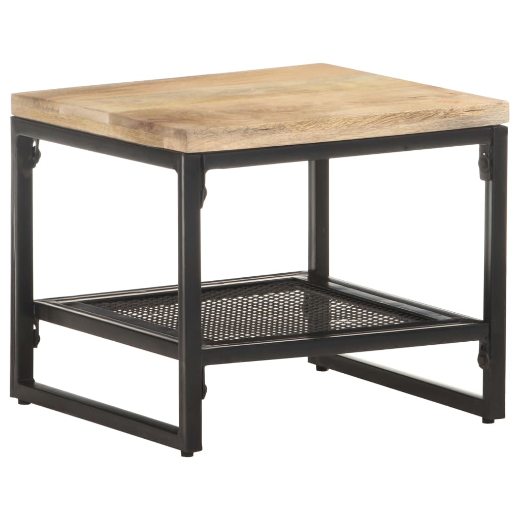 Table d'appoint 40x40x35 cm Bois de manguier massif Tables d'appoint vidaXL