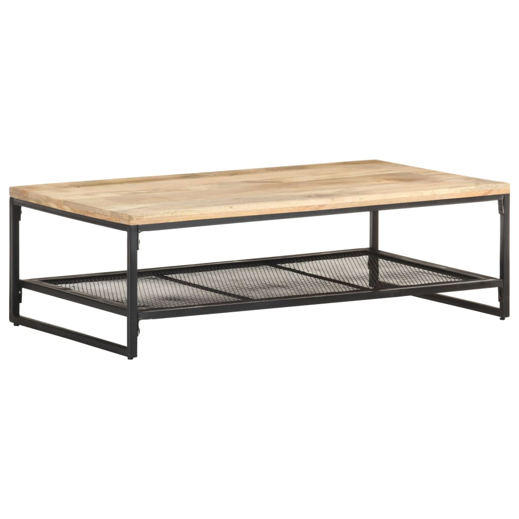 Table basse 110x60x35 cm Bois de manguier massif Tables basses vidaXL