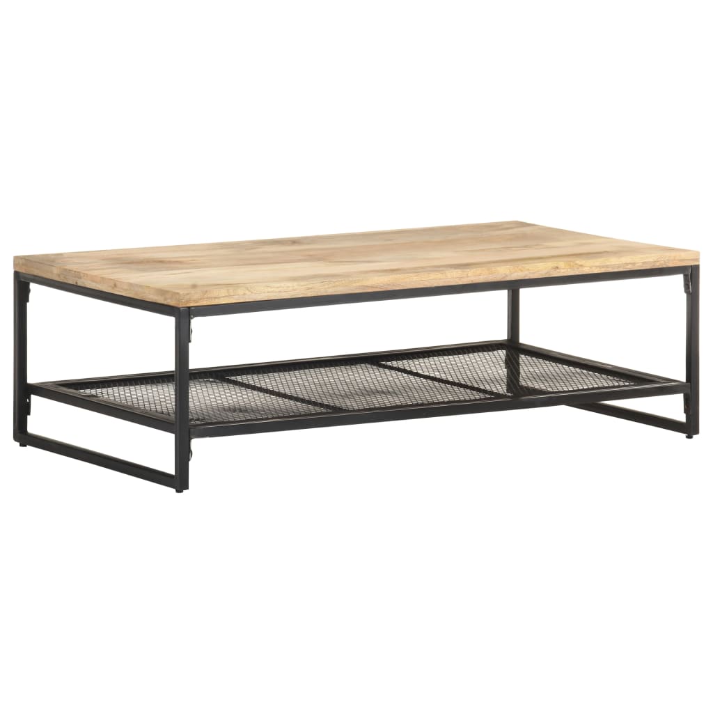 Table basse 110x60x35 cm Bois de manguier massif Tables basses vidaXL