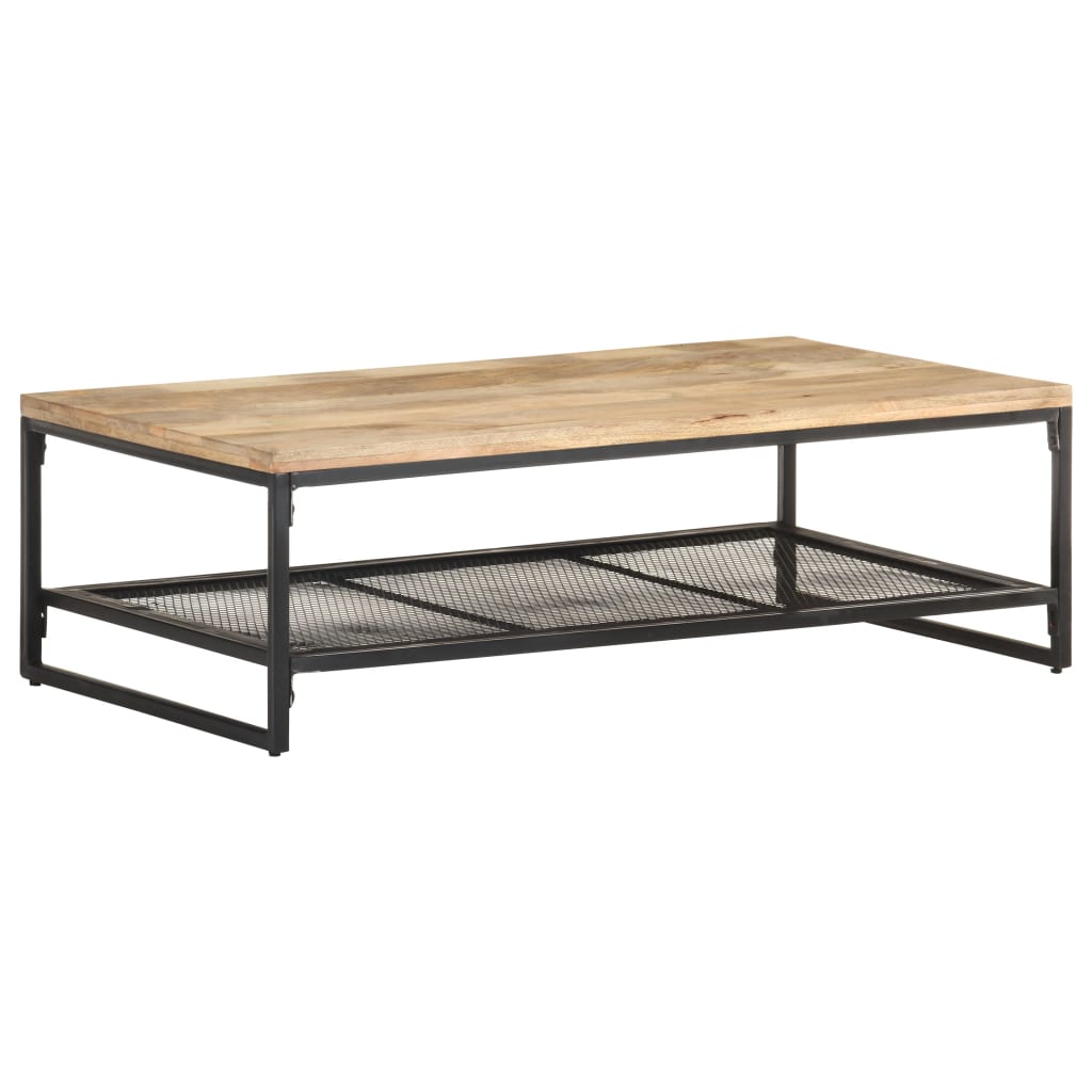 Table basse 110x60x35 cm Bois de manguier massif Tables basses vidaXL