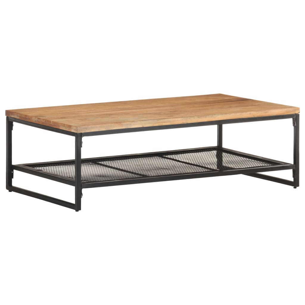 Table basse 110x60x35 cm Bois d'acacia massif Tables basses vidaXL