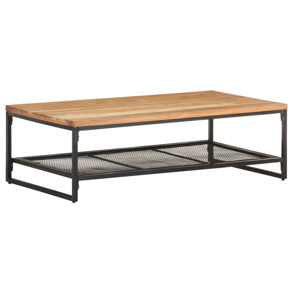 Table basse 110x60x35 cm Bois d'acacia massif Tables basses vidaXL