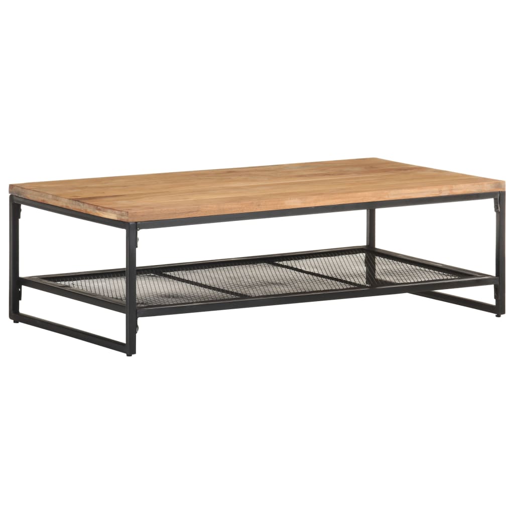 Table basse 110x60x35 cm Bois d'acacia massif Tables basses vidaXL