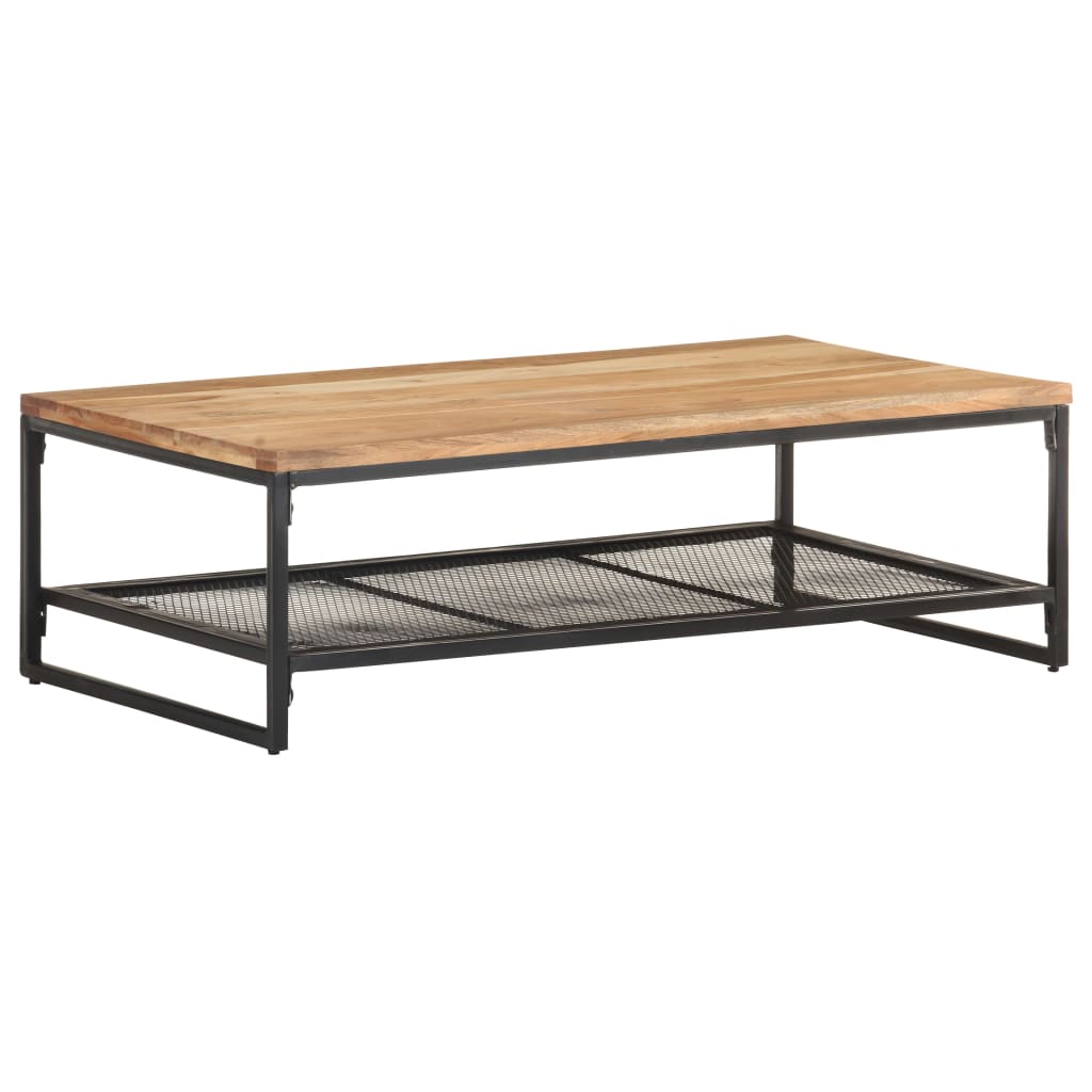 Table basse 110x60x35 cm Bois d'acacia massif Tables basses vidaXL