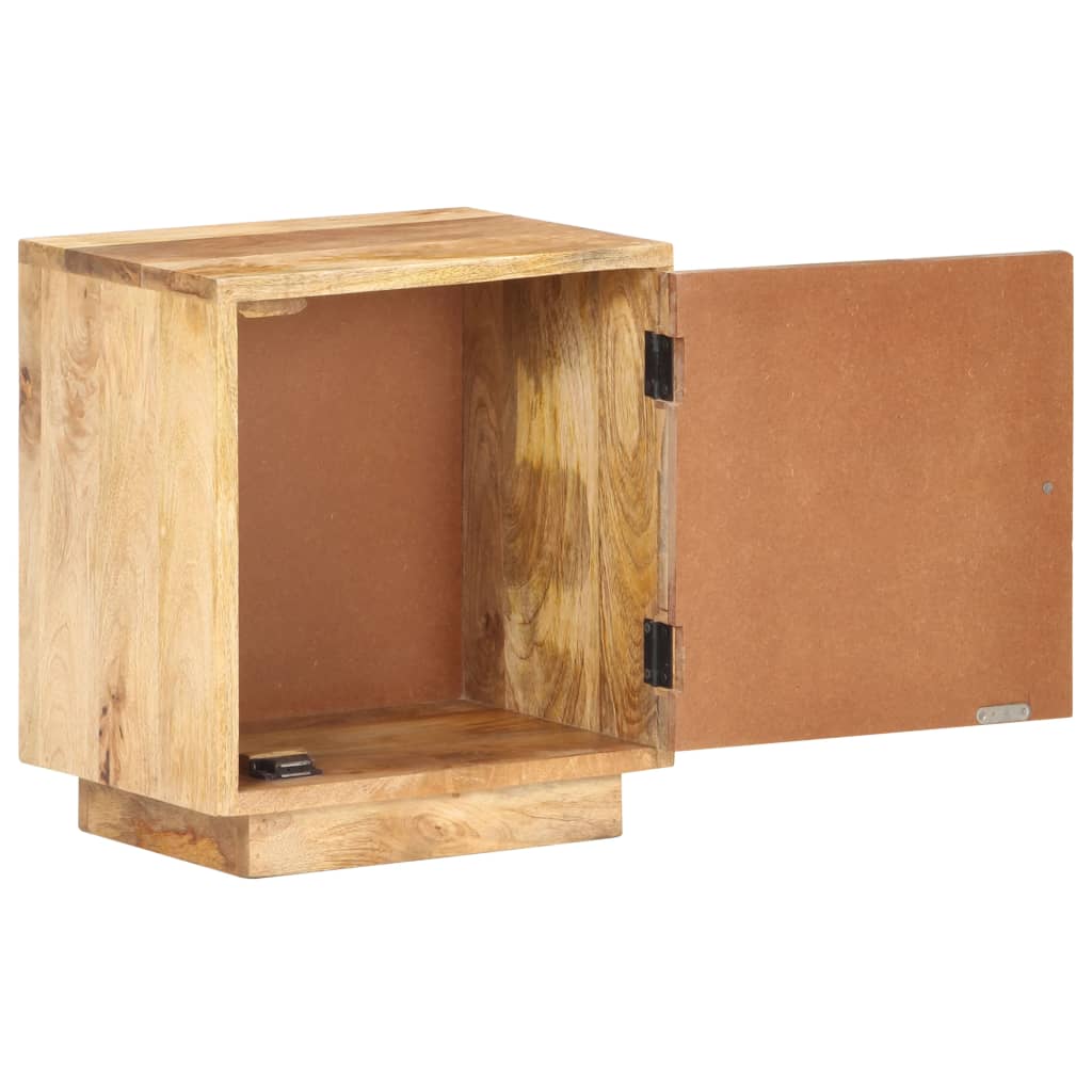 Table de chevet 40x30x45 cm Bois de manguier solide Tables de chevet vidaXL   