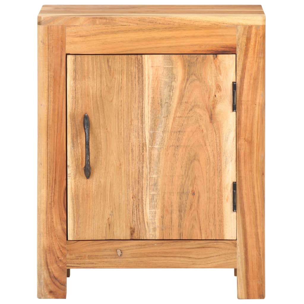 Table de chevet 40x30x50 cm Bois d'acacia massif Tables de chevet vidaXL   