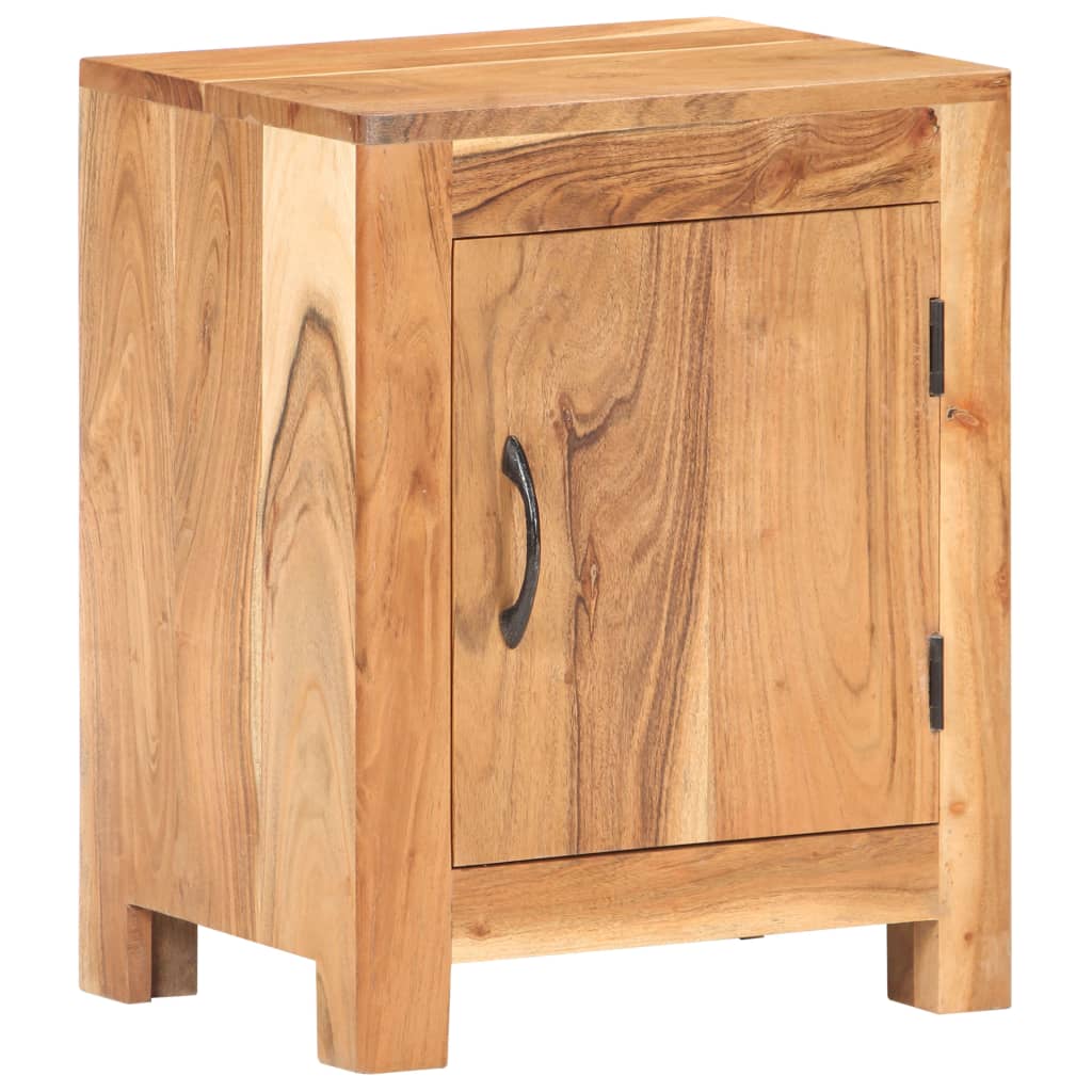 Table de chevet 40x30x50 cm Bois d'acacia massif Tables de chevet vidaXL   