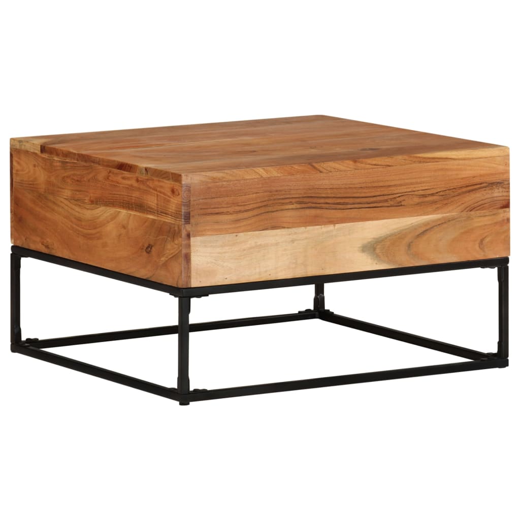 Table basse 68x68x41 cm Bois d'acacia solide Tables basses vidaXL