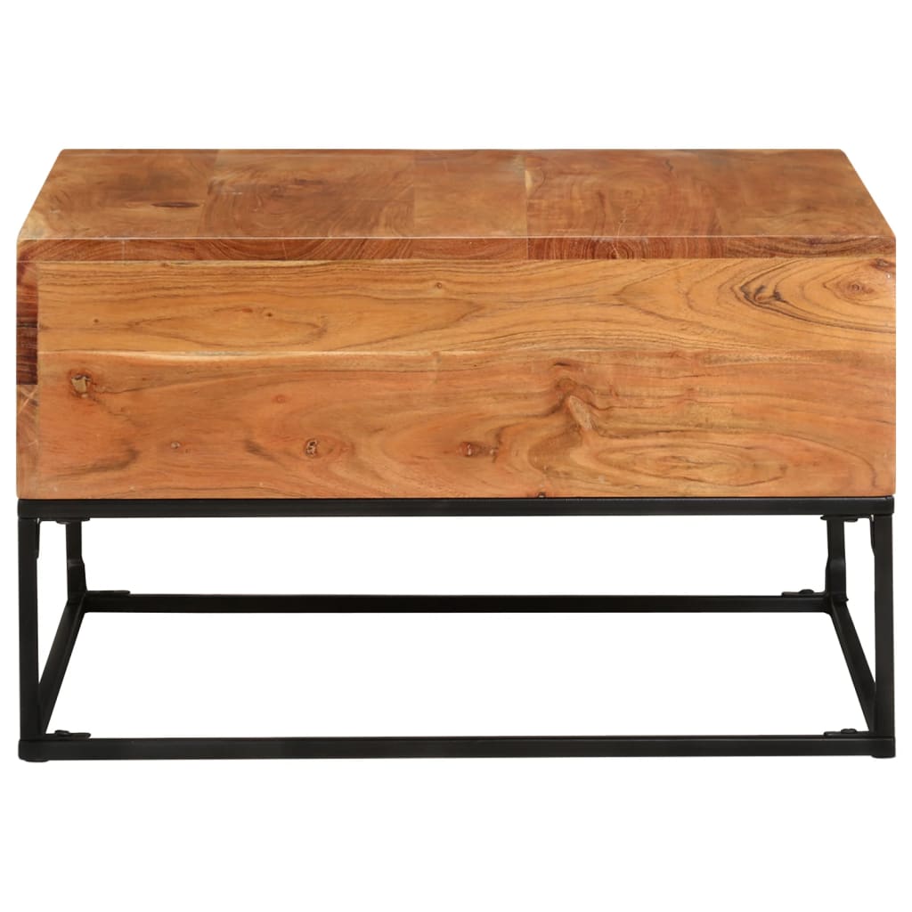 Table basse 68x68x41 cm Bois d'acacia solide Tables basses vidaXL