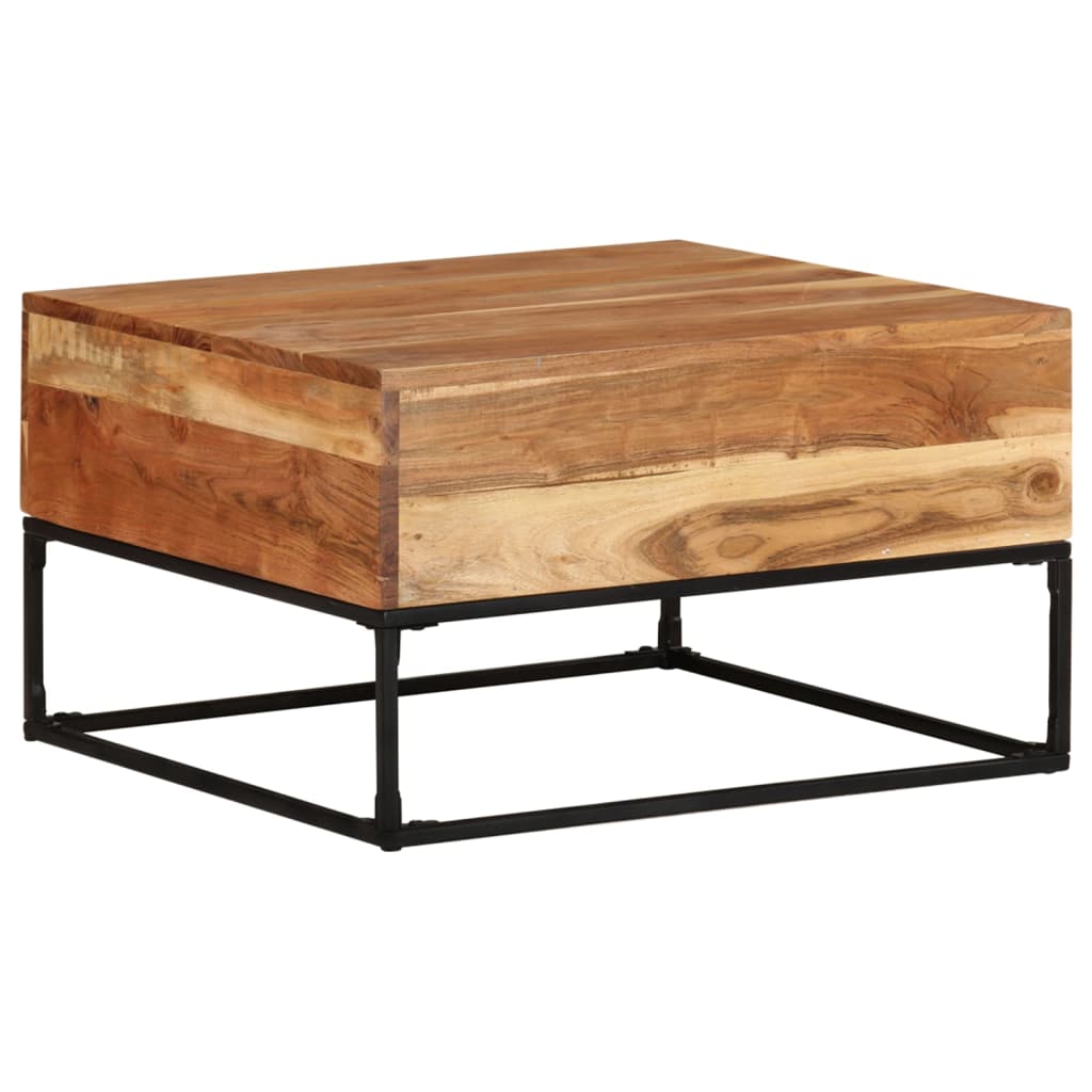 Table basse 68x68x41 cm Bois d'acacia solide Tables basses vidaXL