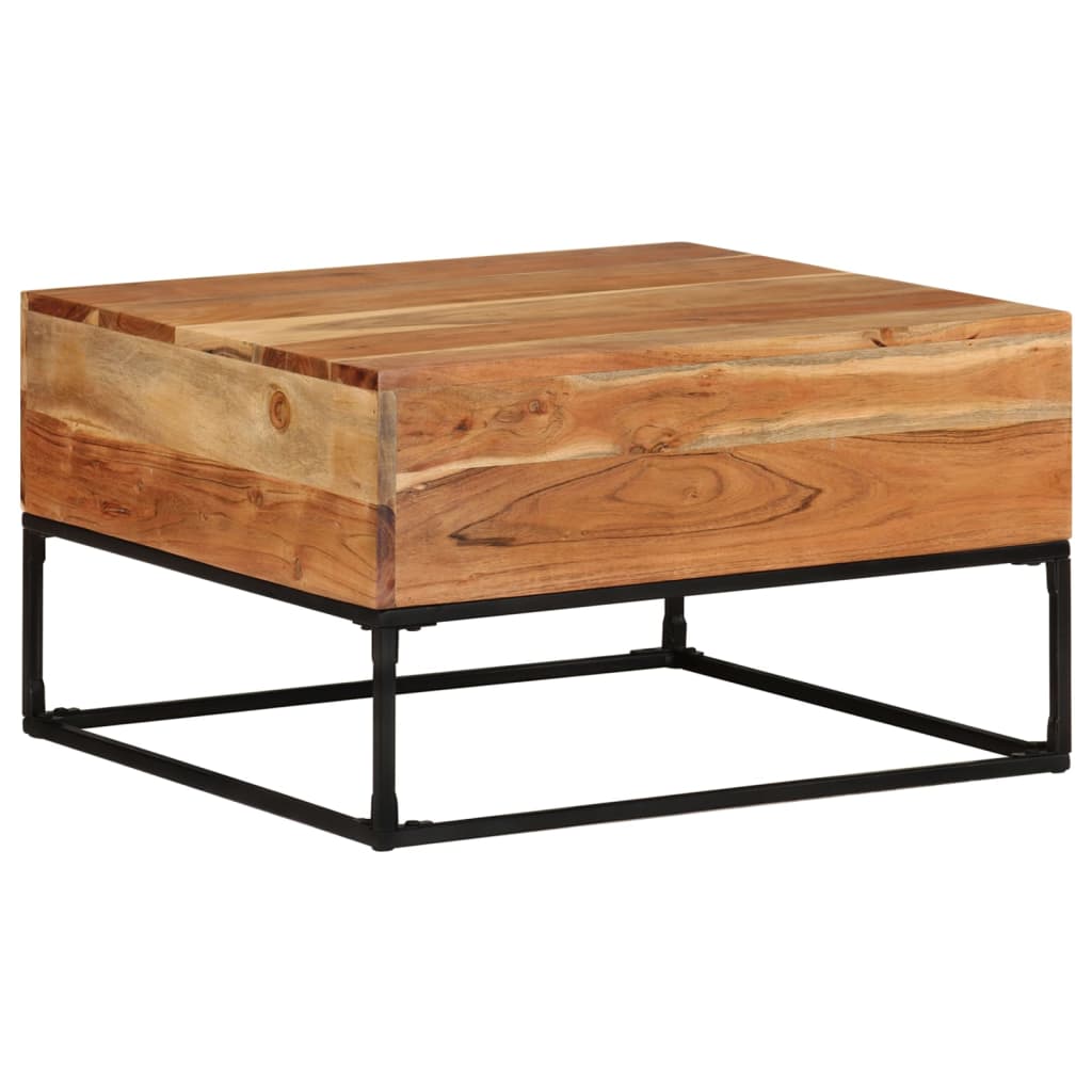 Table basse 68x68x41 cm Bois d'acacia solide Tables basses vidaXL