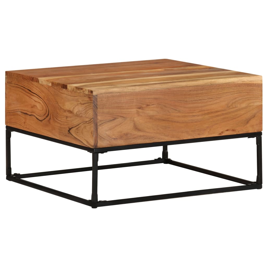 Table basse 68x68x41 cm Bois d'acacia solide Tables basses vidaXL