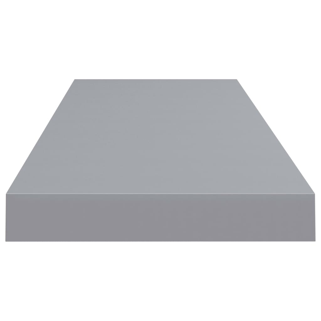 Étagère flottante murale gris 80x23,5x3,8 cm MDF Étagères murales & corniches vidaXL   