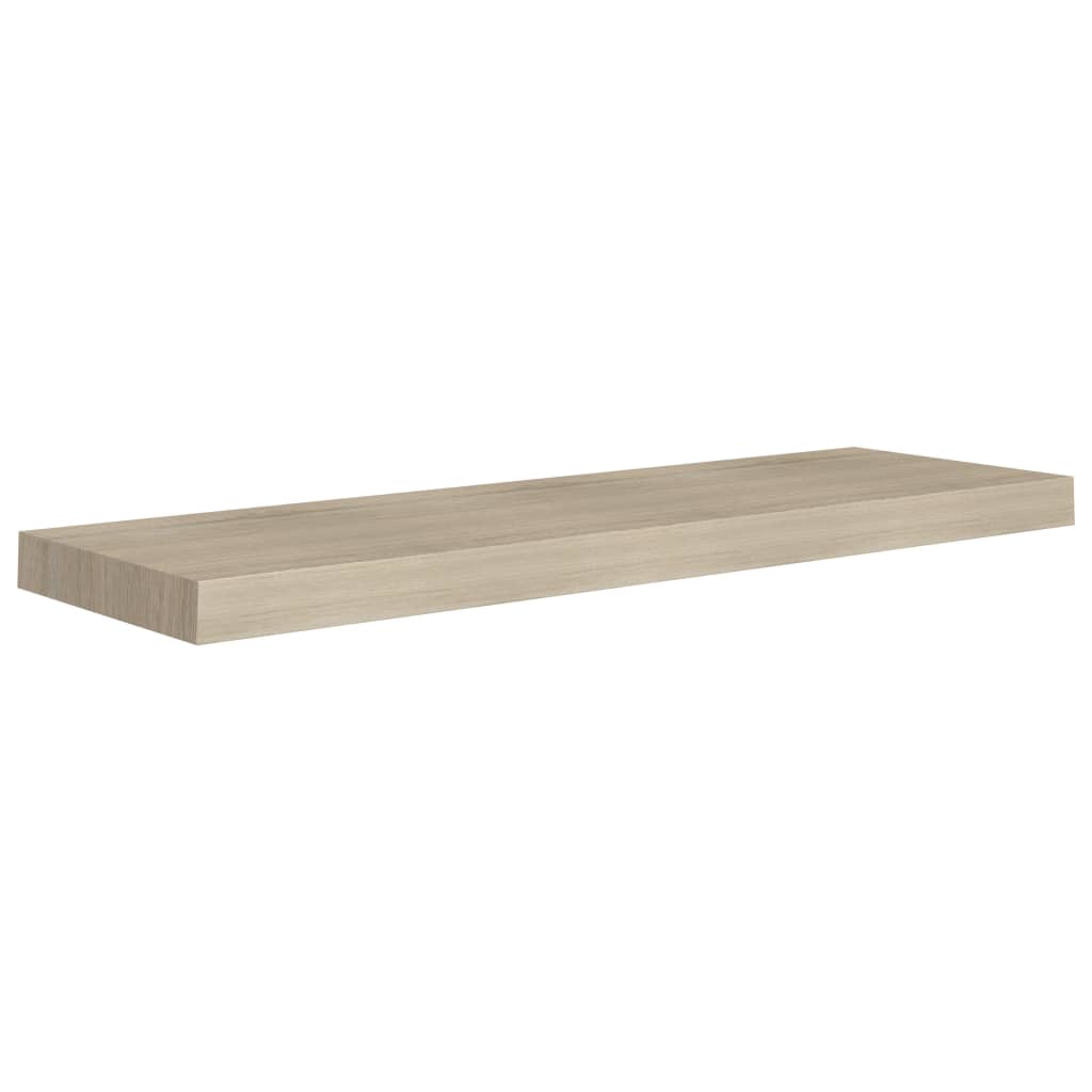 Étagère flottante murale chêne 80x23,5x3,8 cm MDF Étagères murales & corniches vidaXL   