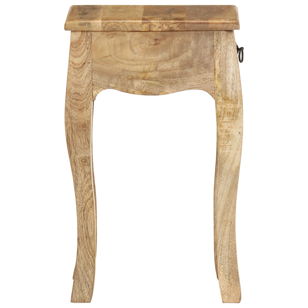 Table de chevet 28x28x46 cm Bois de manguier massif Tables de chevet vidaXL