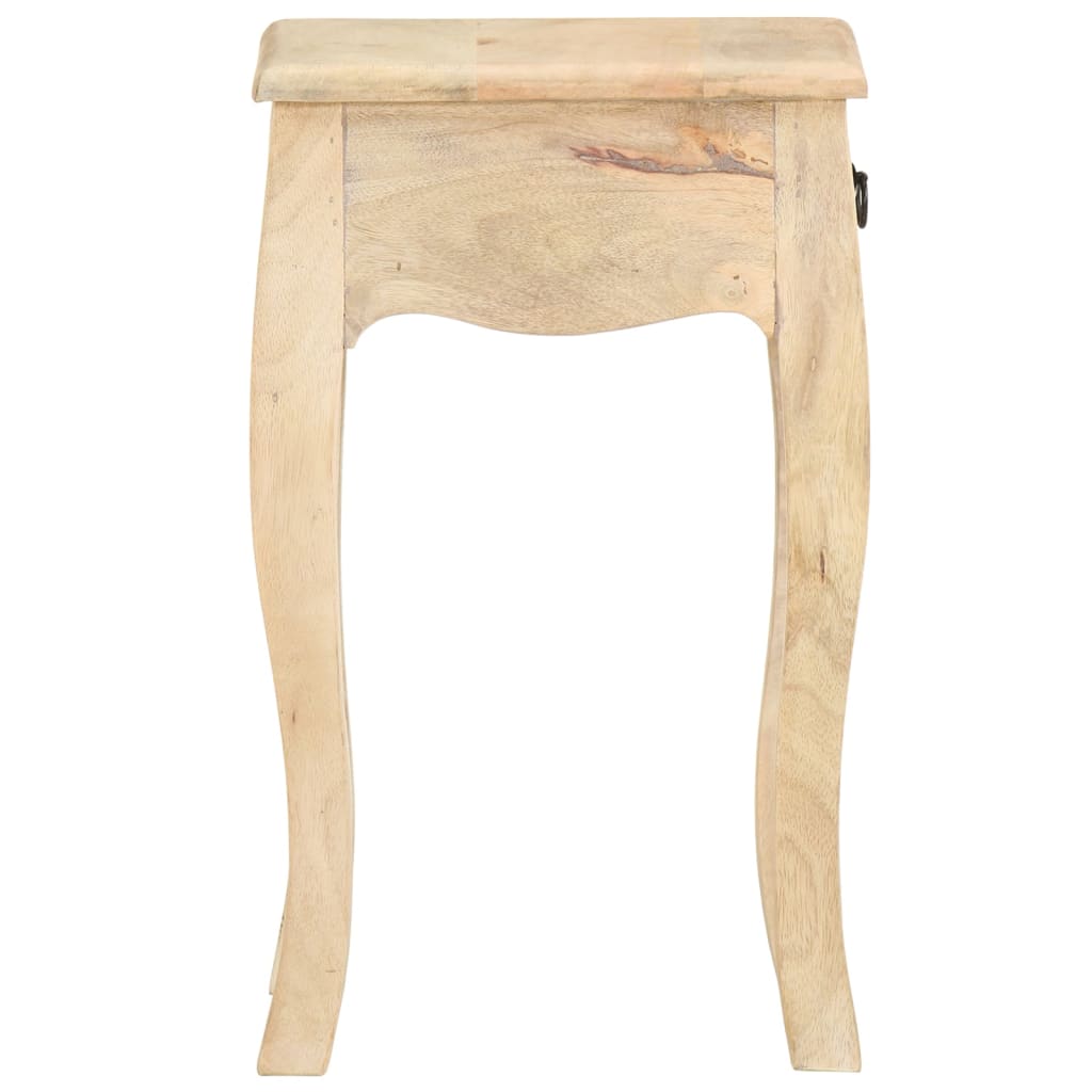 Table de chevet 28x28x46 cm Bois de manguier massif Tables de chevet vidaXL