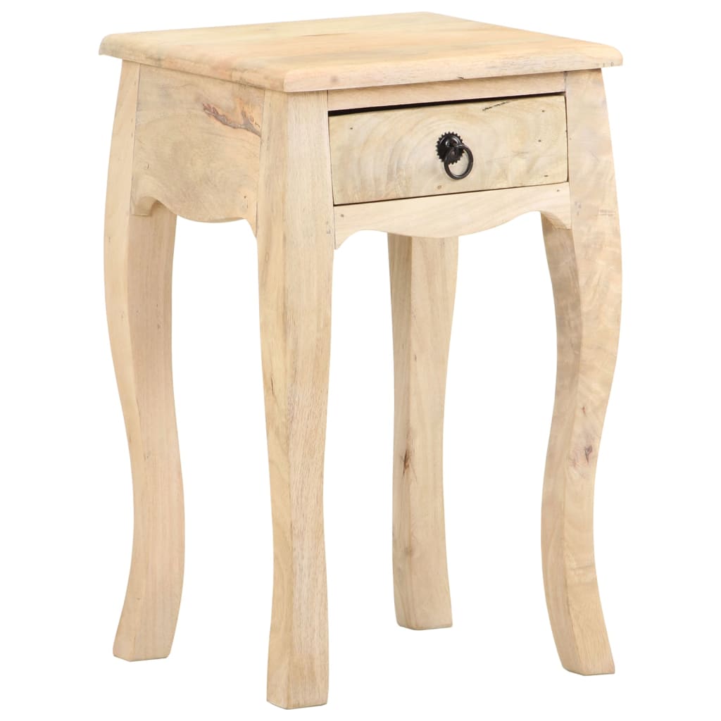 Table de chevet 28x28x46 cm Bois de manguier massif Tables de chevet vidaXL