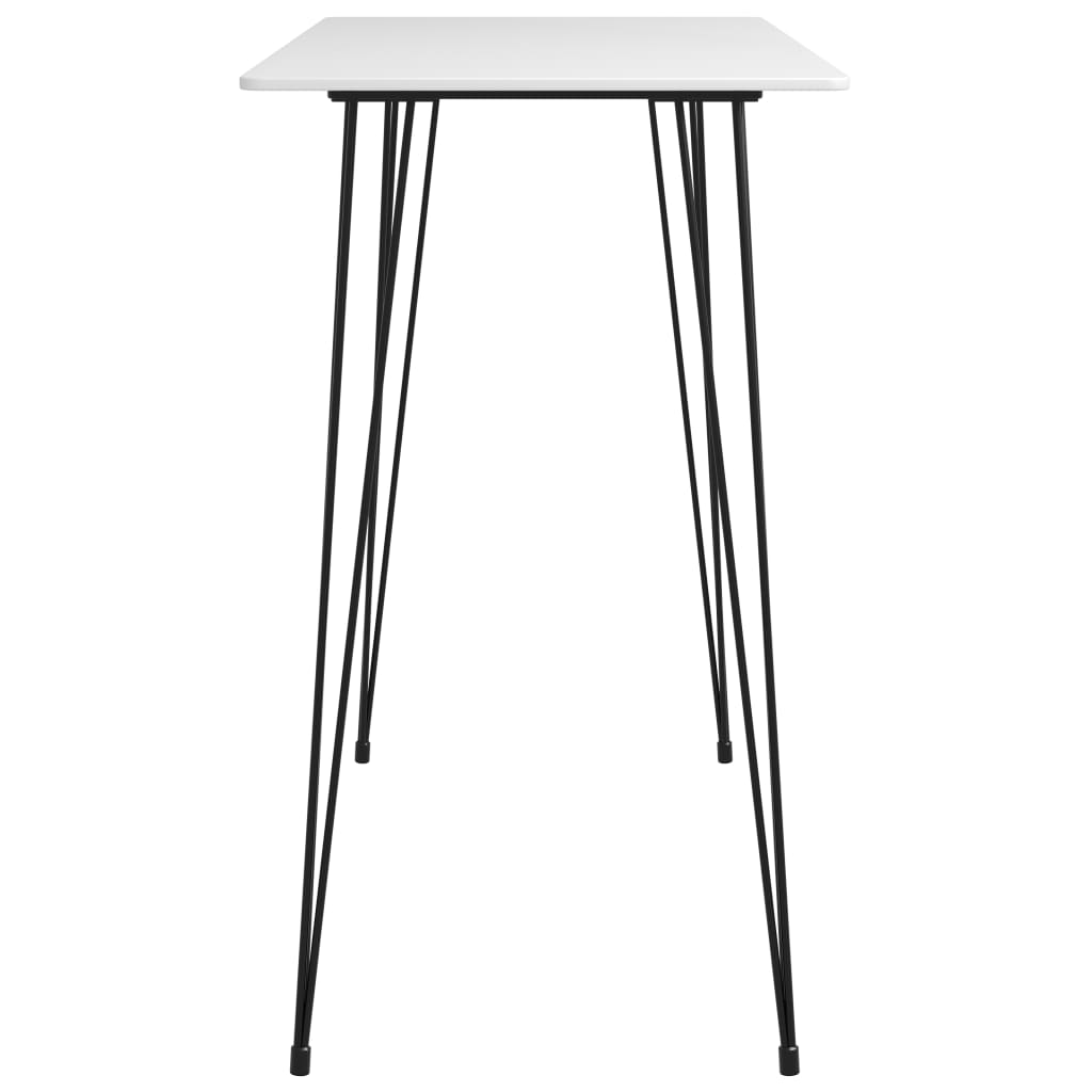 Ensemble de bar 7 pcs Blanc Meubles de salle à manger vidaXL   