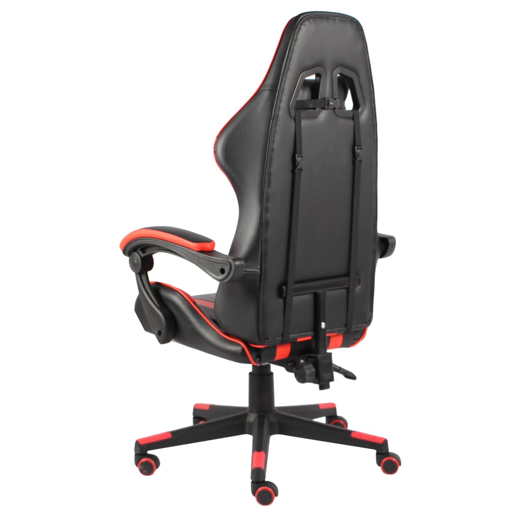 Fauteuil de jeux vidéo Noir et rouge Similicuir - Xios Store SNC