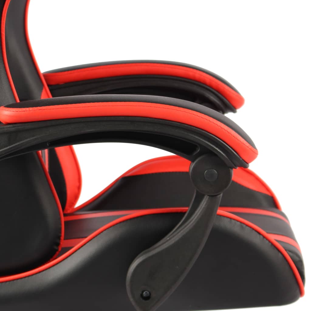 Fauteuil de jeux vidéo Noir et rouge Similicuir - Xios Store SNC