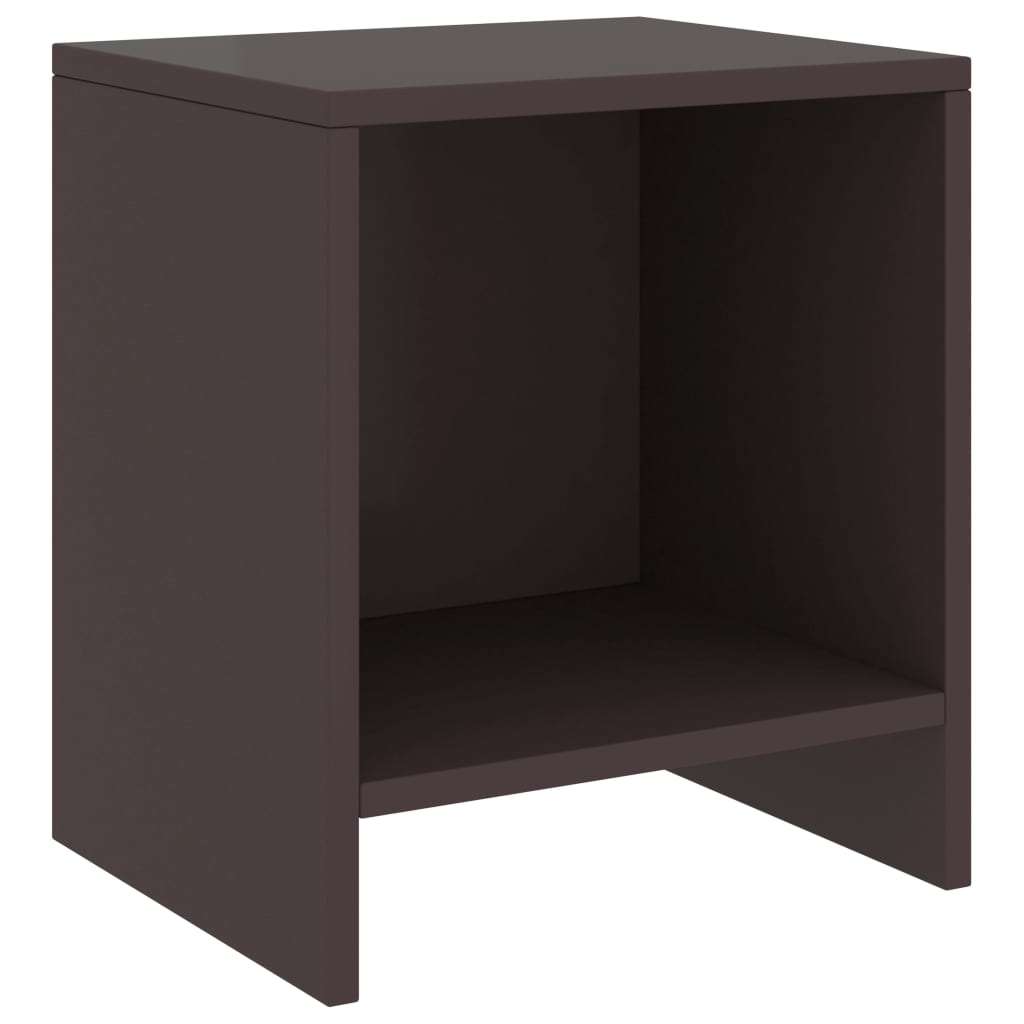 Tables de chevet 2 pcs Marron foncé 35x30x40 cm Bois de pin Tables de chevet vidaXL   