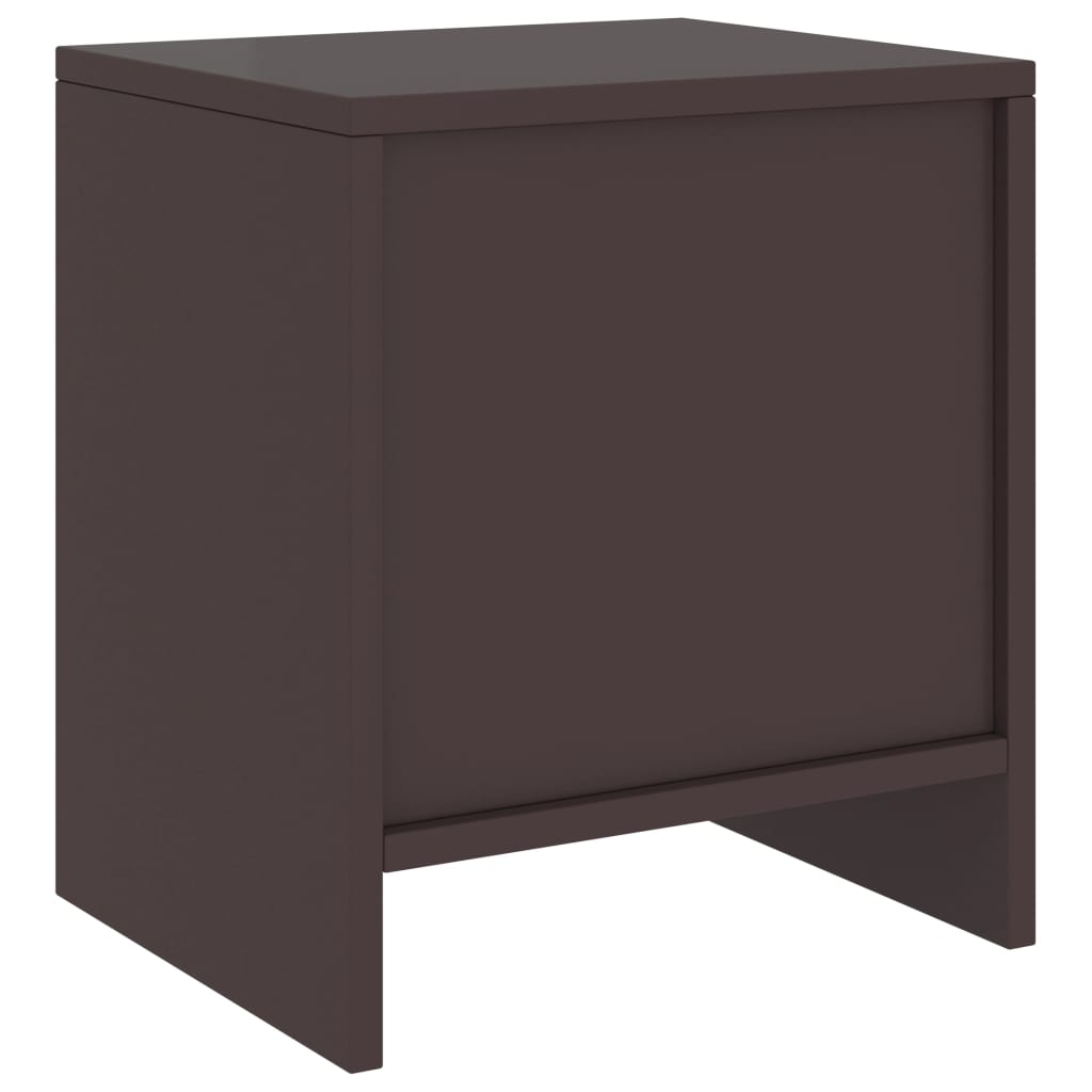 Tables de chevet 2 pcs Marron foncé 35x30x40 cm Bois de pin Tables de chevet vidaXL   