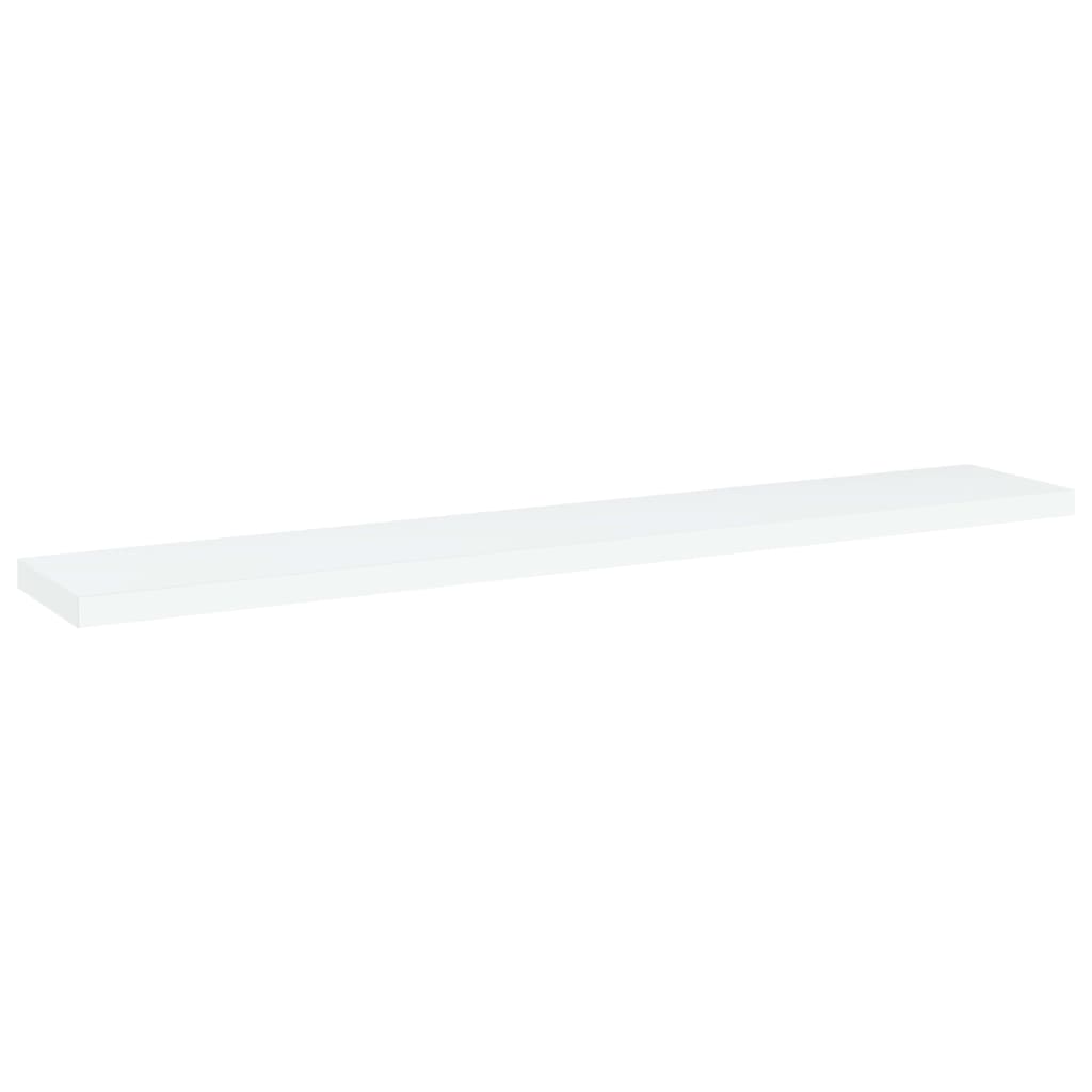 Panneaux de bibliothèque 4 pcs blanc bois d’ingénierie Étagères vidaXL   