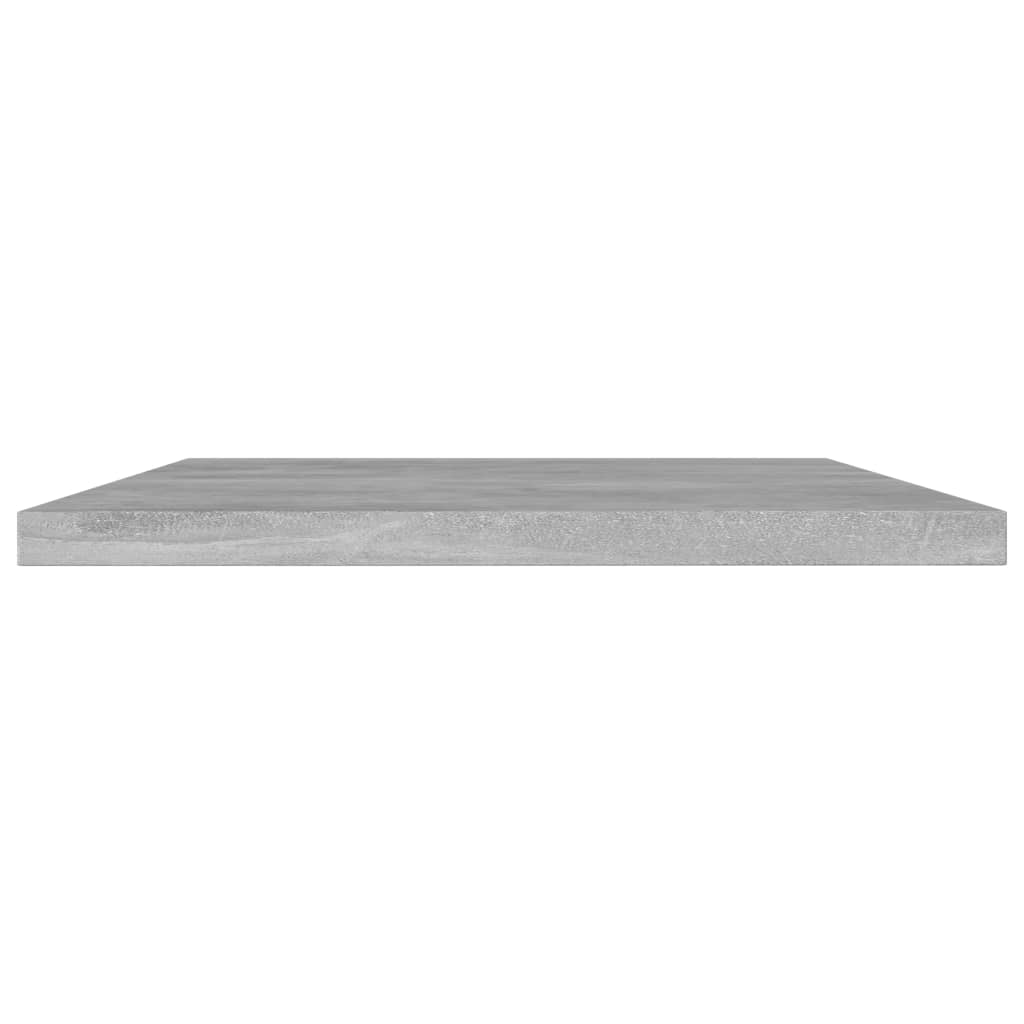 Panneaux de bibliothèque 4 pcs Gris béton 60x30x1,5cm Aggloméré Étagères vidaXL   