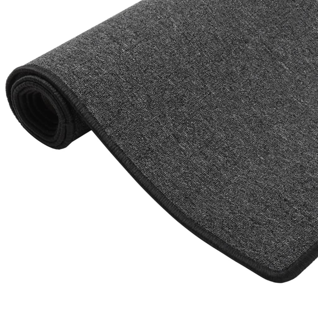 Tapis de couloir Anthracite 50x100 cm Tapis vidaXL   