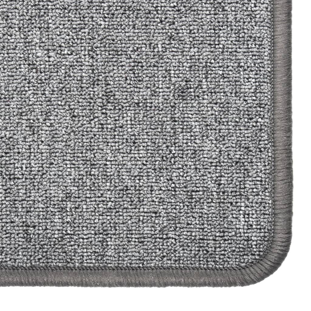 Tapis de couloir Gris foncé 50x100 cm Tapis vidaXL   