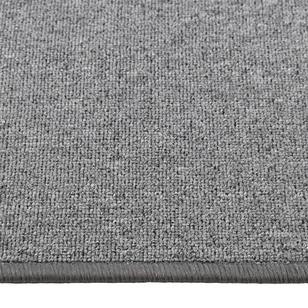 Tapis de couloir Gris foncé 50x100 cm Tapis vidaXL   