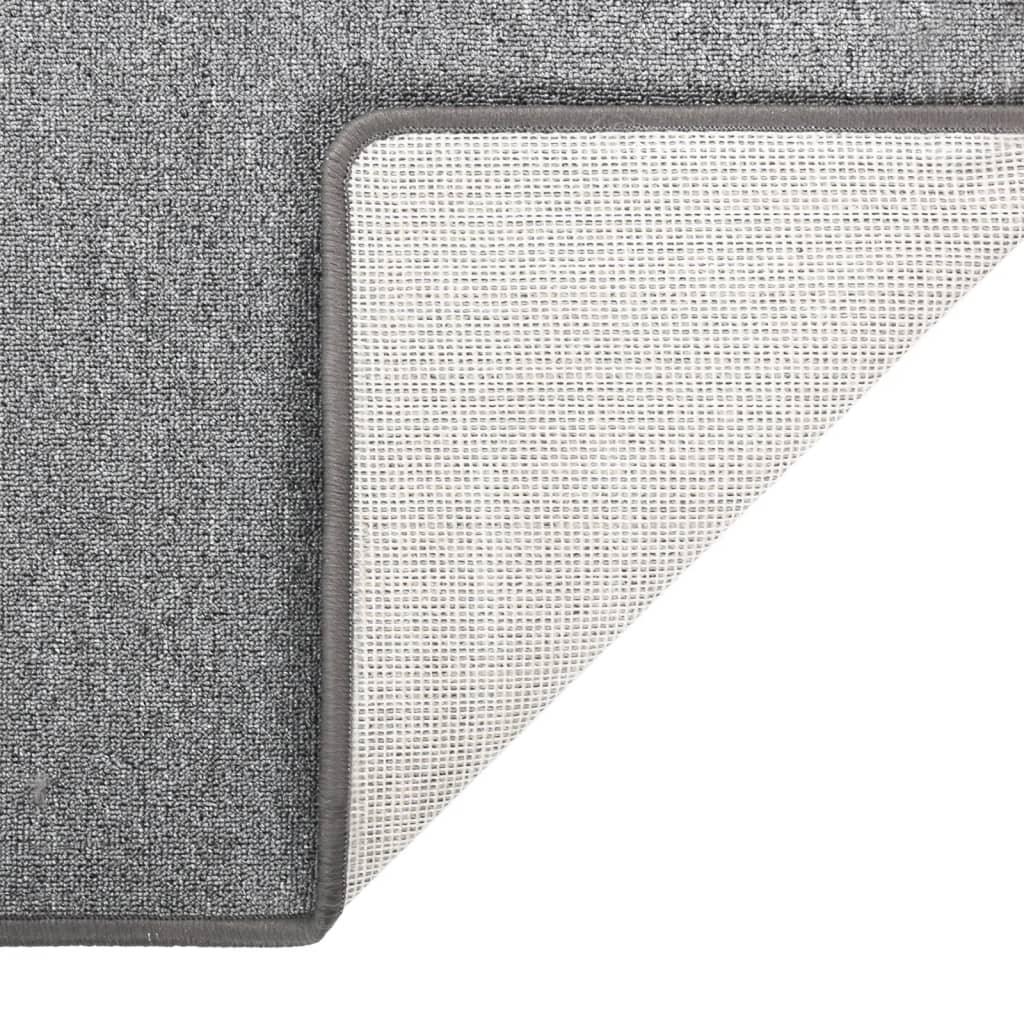 Tapis de couloir Gris foncé 50x100 cm Tapis vidaXL   