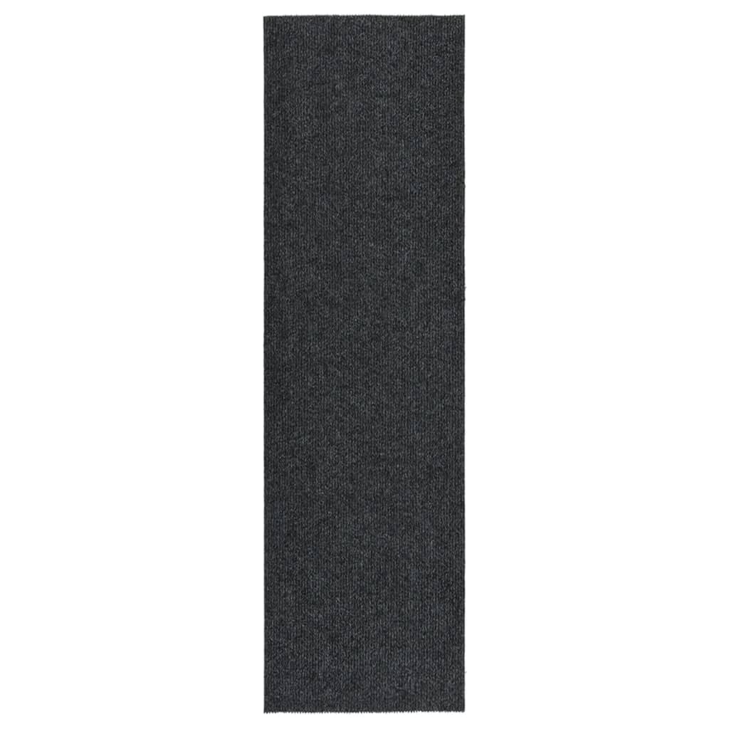 Tapis 100x350 cm Anthracite Tapis vidaXL   