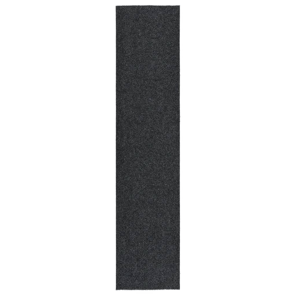 Tapis 100x450 cm Anthracite Tapis vidaXL   