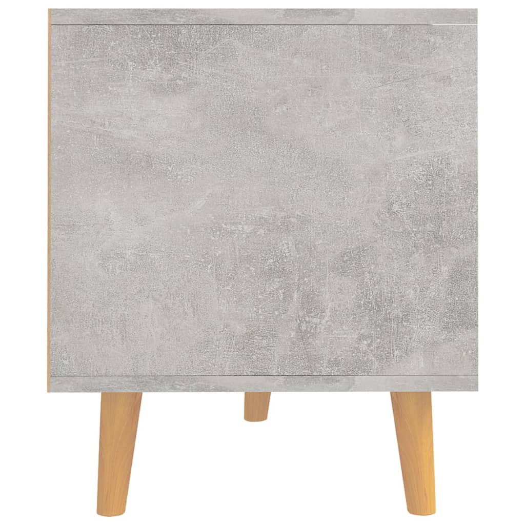 Meuble TV gris béton 90x40x48,5 cm bois d'ingénierie Meubles TV vidaXL   