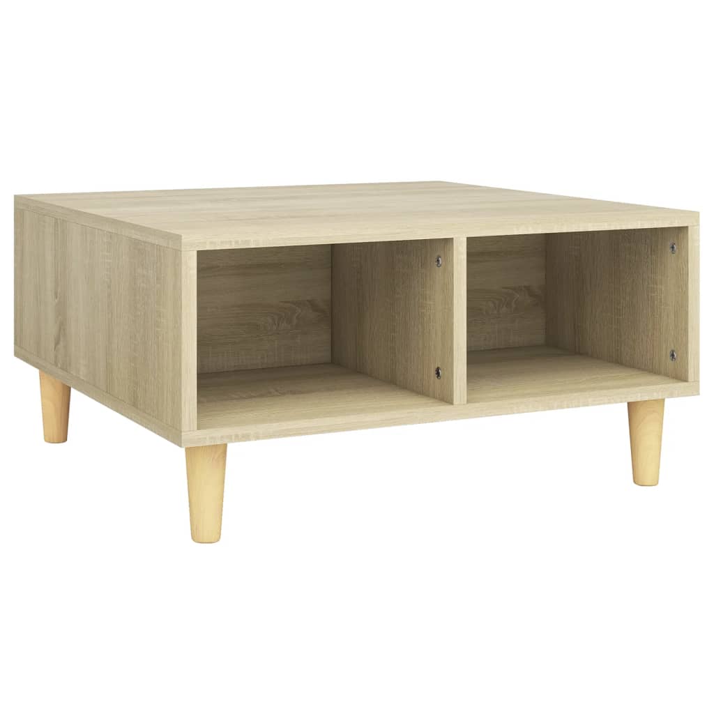 Table basse Chêne sonoma 60x60x30 cm Aggloméré Tables basses vidaXL   