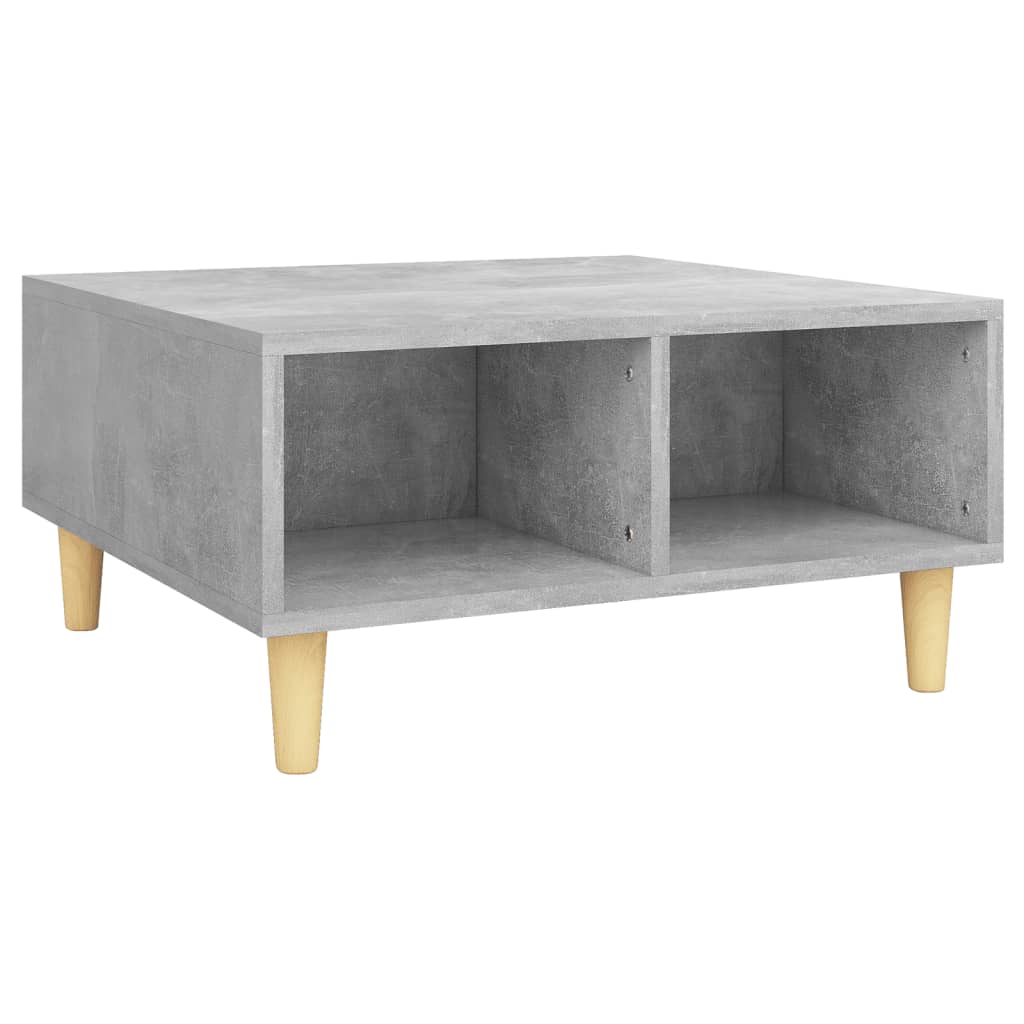 Table basse Gris béton 60x60x30 cm Aggloméré Tables basses vidaXL   