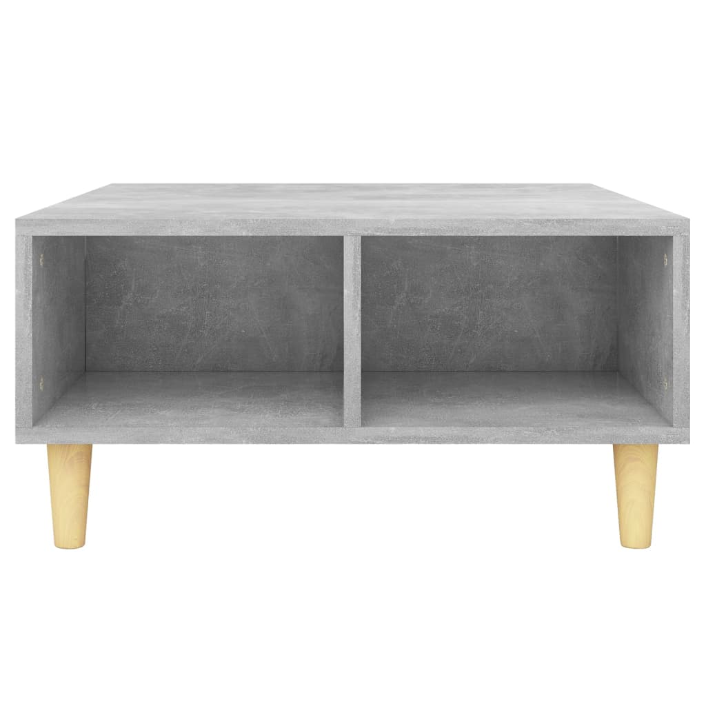 Table basse Gris béton 60x60x30 cm Aggloméré Tables basses vidaXL   