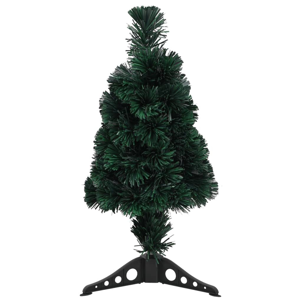 Arbre de Noël artificiel mince et support 64 cm fibre optique - Xios Store SNC