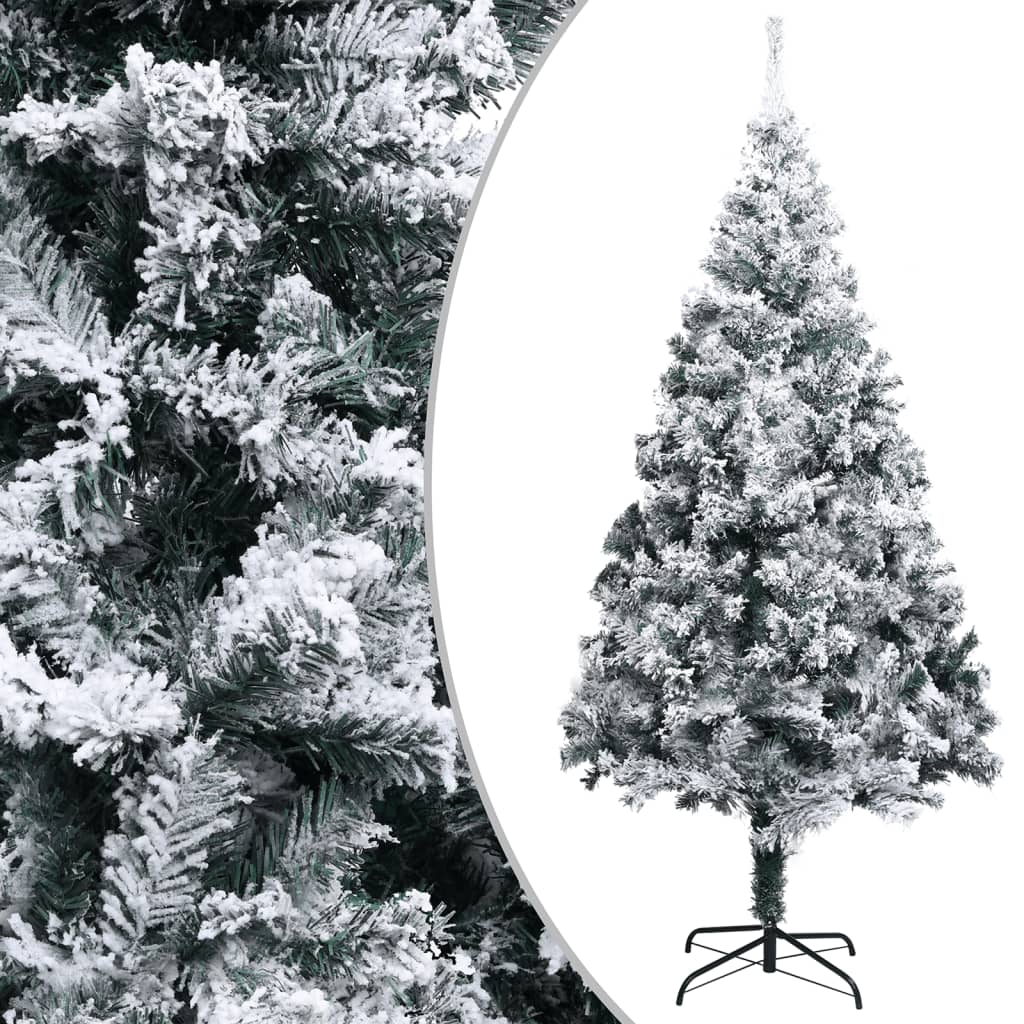 Sapin de Noël artificiel avec neige floquée Vert 400 cm PVC - Xios Store SNC